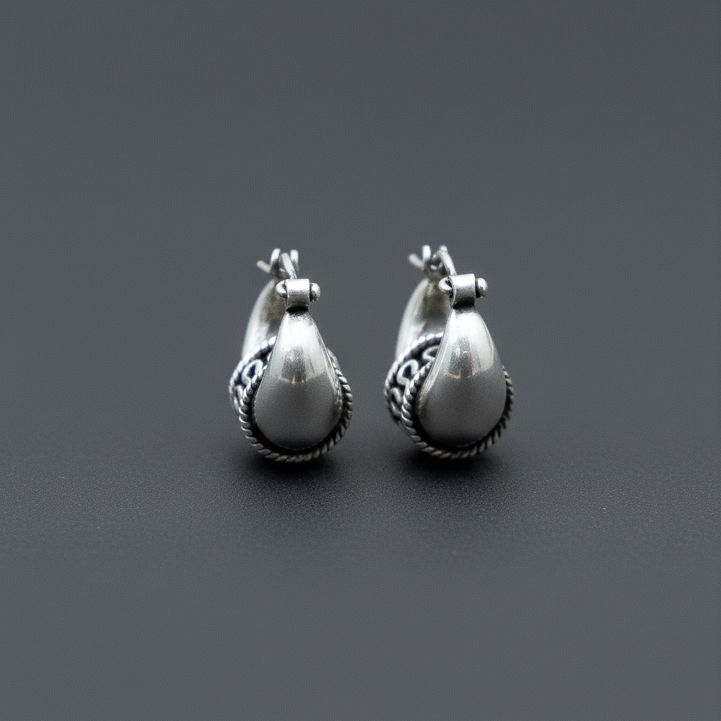 Royal Oxidized Silver Boy's Bali