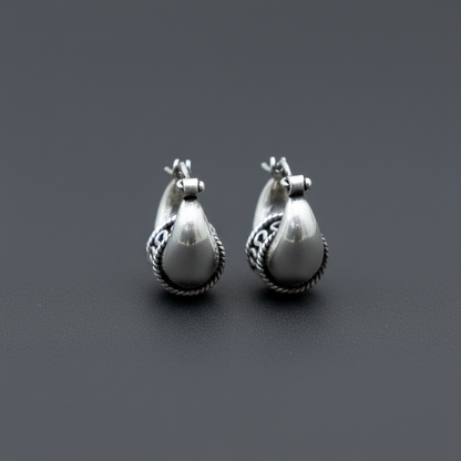 Royal Oxidized Silver Boy's Bali