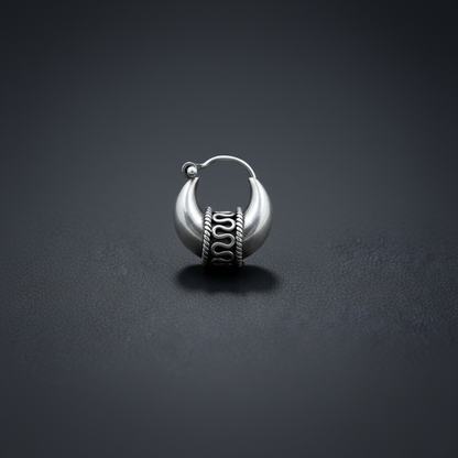 Royal Oxidized Silver Boy's Bali