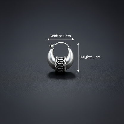 Royal Oxidized Silver Boy's Bali