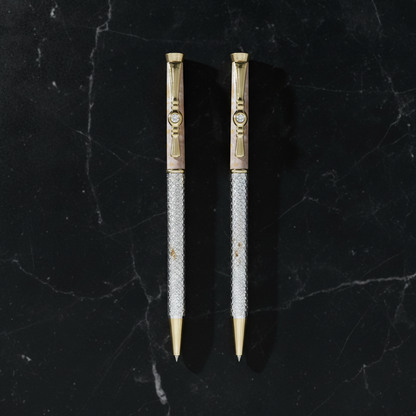 SIlver White Diamond Pen (2 pcs Combo)