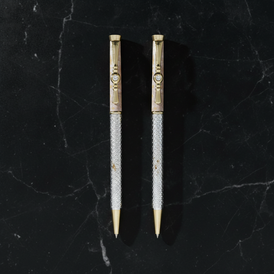 SIlver White Diamond Pen (2 pcs Combo)