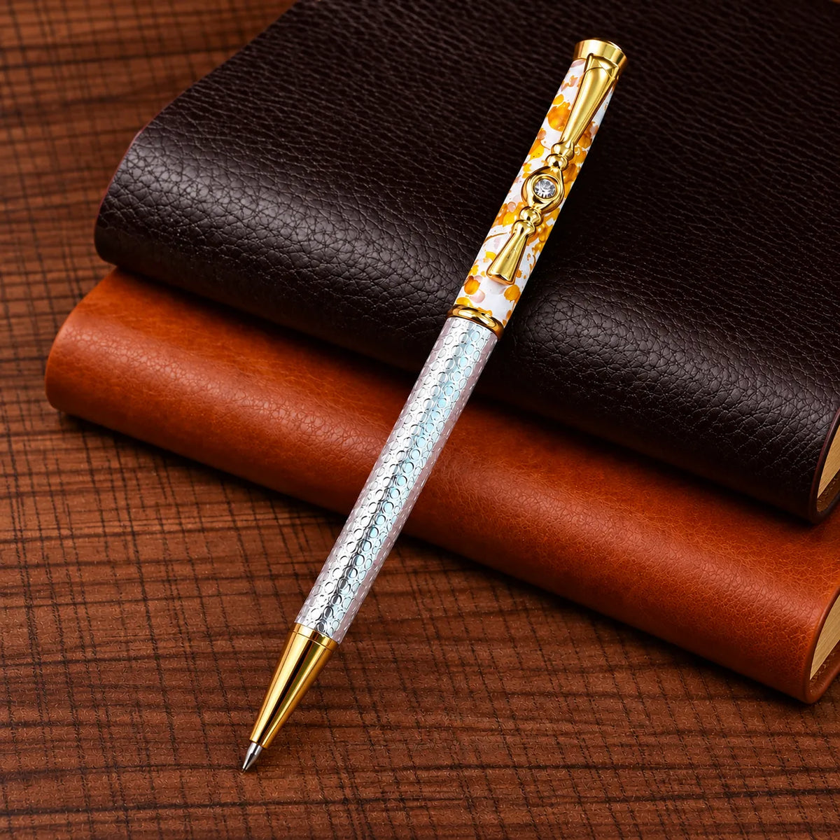 SIlver White Diamond Pen