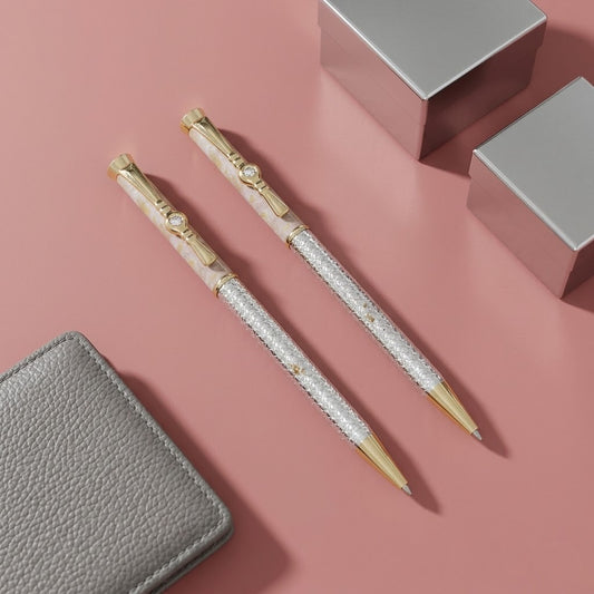 SIlver White Diamond Pen (2 pcs Combo)