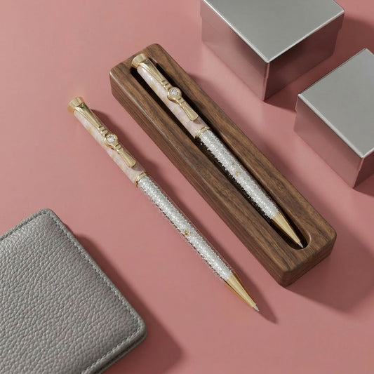 SIlver White Diamond Pen (2 pcs Combo)