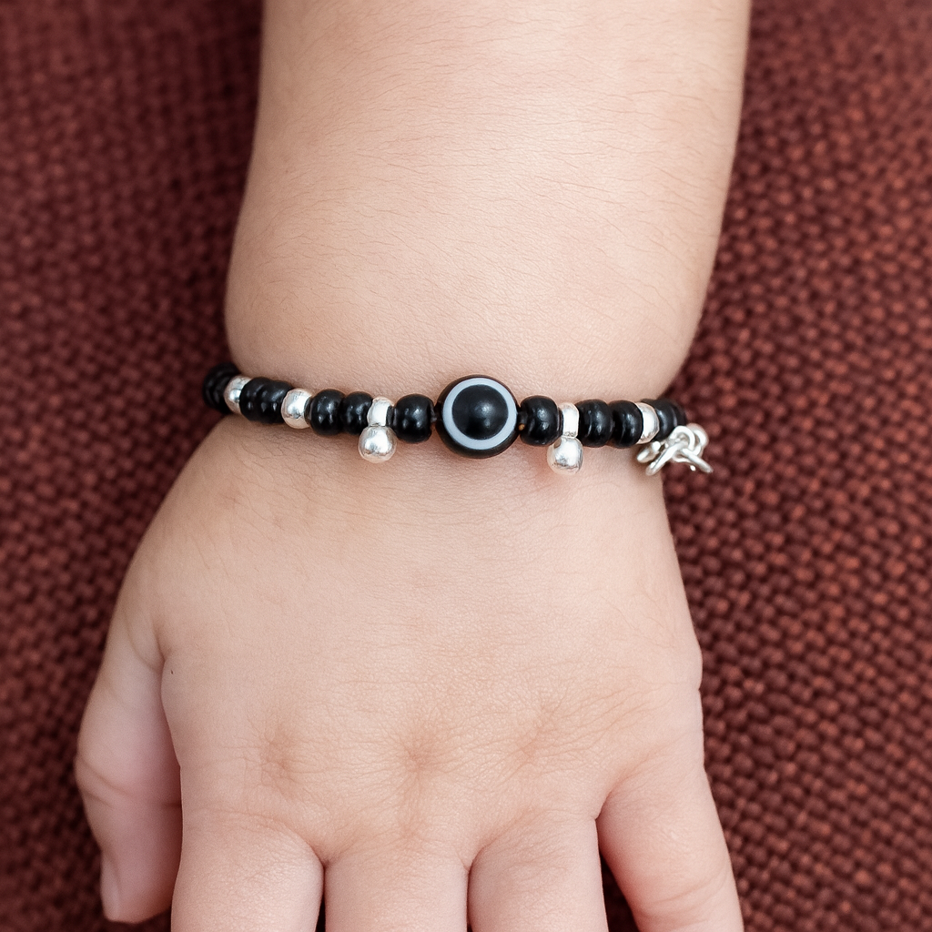 SafeSteps Baby Black Evil Eye Bracelet