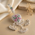 Silver Floral Chabi Chhalla for Women