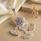 Silver Floral Chabi Chhalla for Women