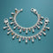 Silver Multicolor Baby Payal
