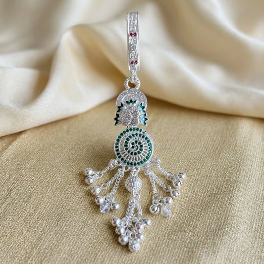 Silver Spiral Chabi Chhalla for Women