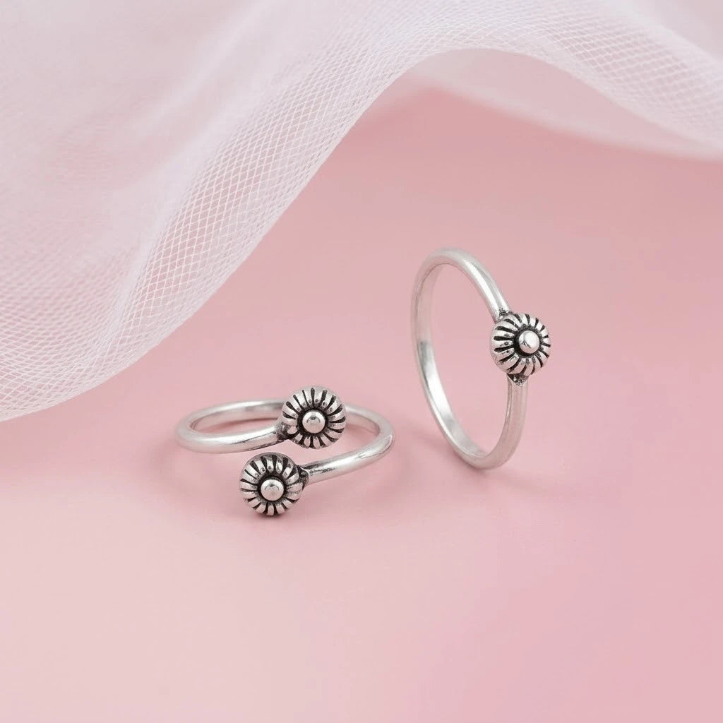 Silver Beads Bichhiya for Girls