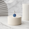 Silver Beautiful Evil Eyes Pendant