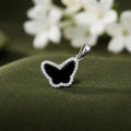 Silver Butterfly Logo Pendent