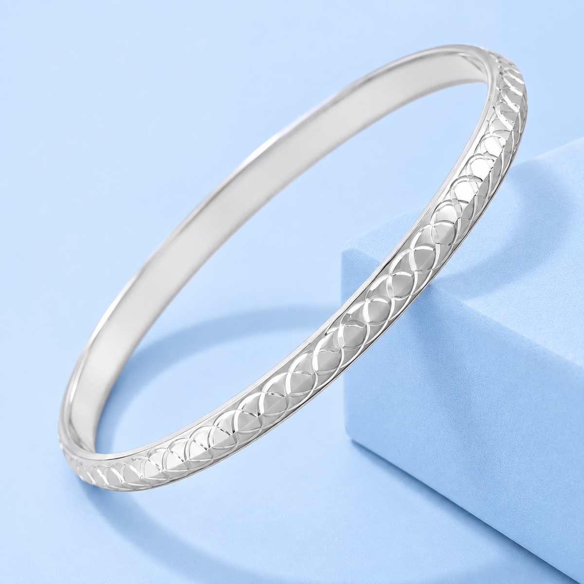 Silver Casual & Fashionable Boys Kada