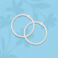 Silver Center Silver Beads with Classic Design Kada for Baby