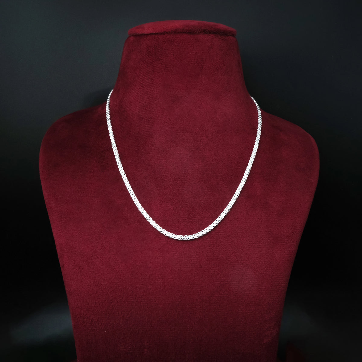 Silver Chain Lightweight Design for Boys
