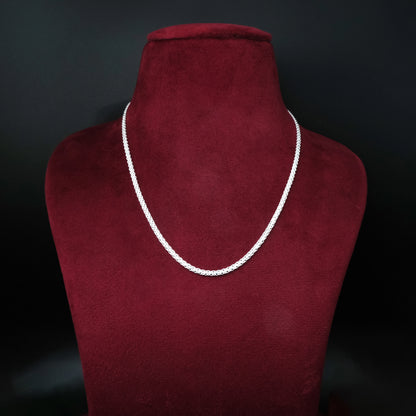 Silver Chain Lightweight Design for Boys