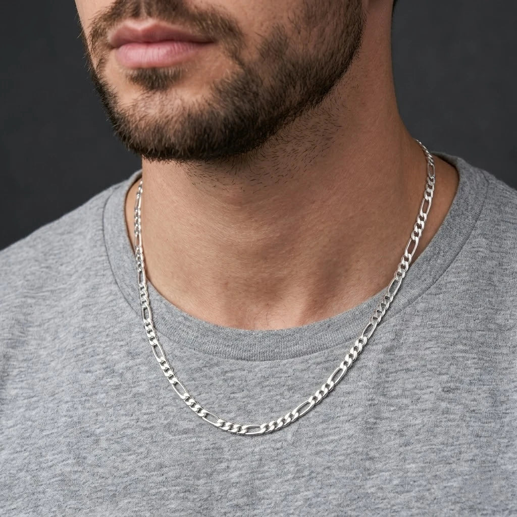 Silver Chain Perfect for Young Boys