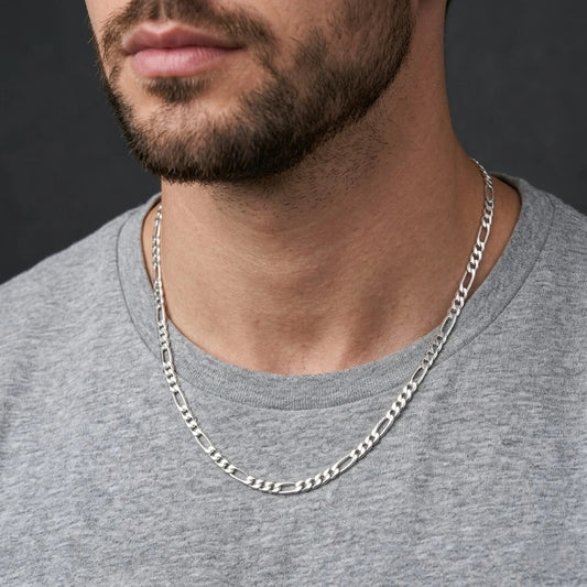 Silver Chain Perfect for Young Boys