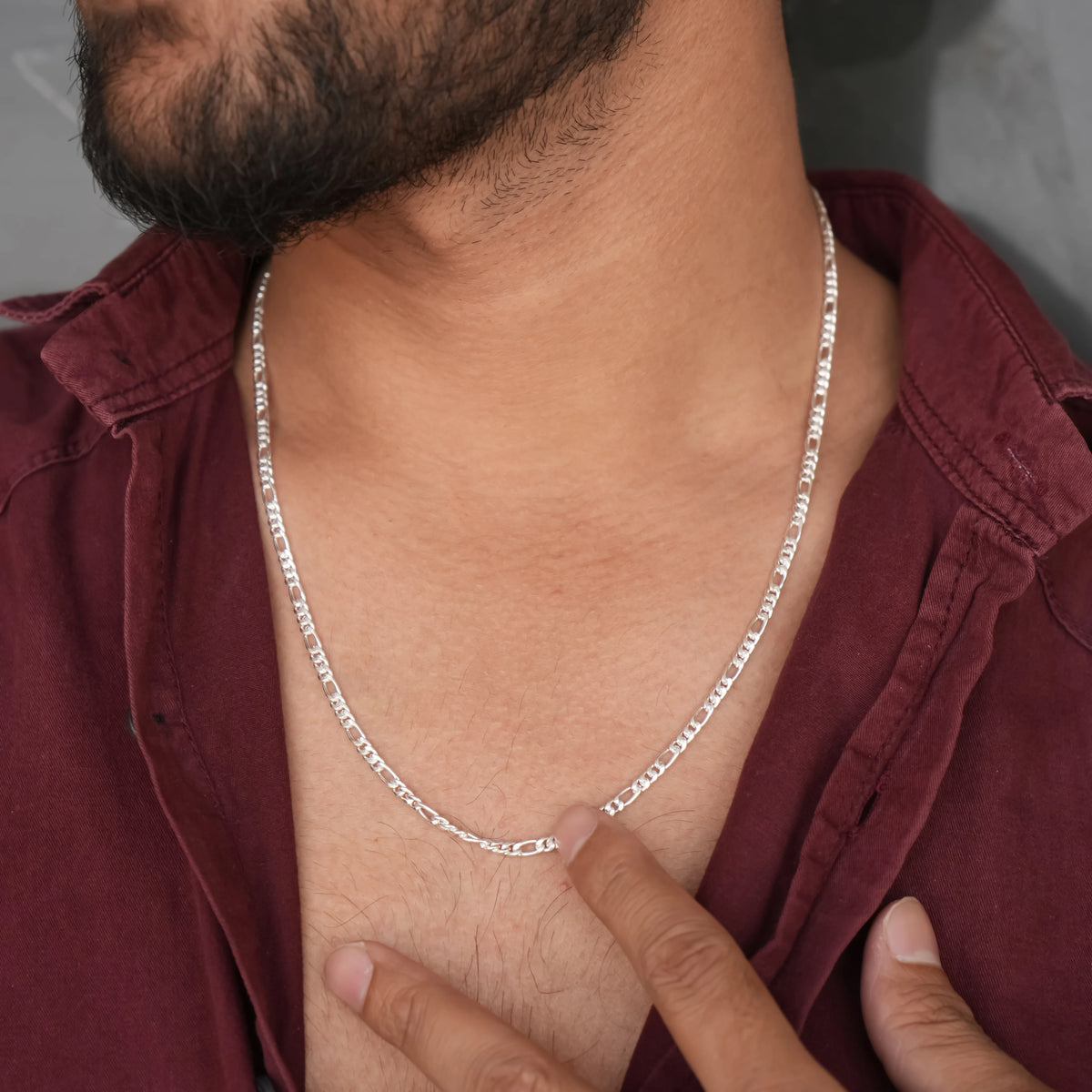 Silver Chain Perfect for Young Boys
