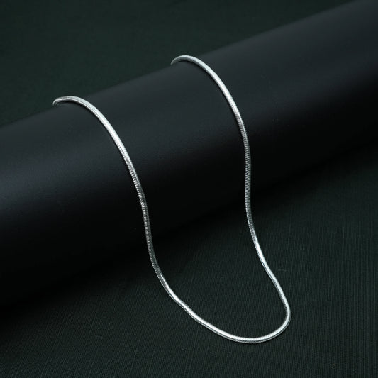 Silver Chain boys Anti-Twist Smooth Finish
