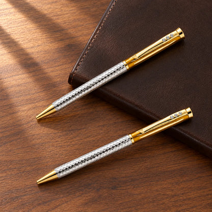 Silver Charm Diamond Pen