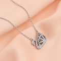 Silver Charming Duck Chain With Pendant