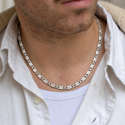 Silver Connecting Chain for Boys
