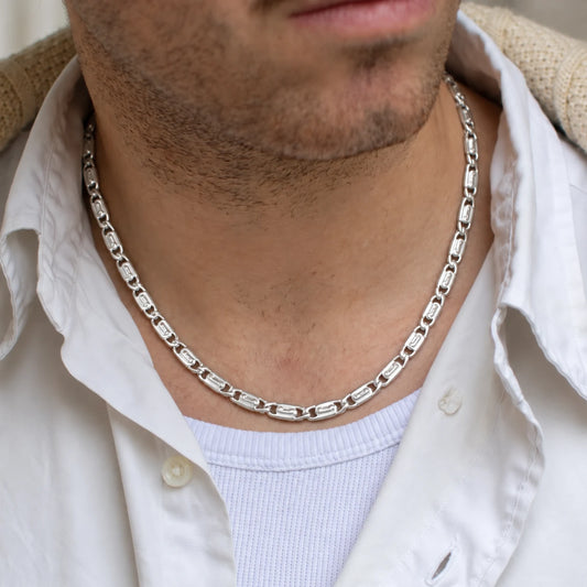 Silver Connecting Chain for Boys
