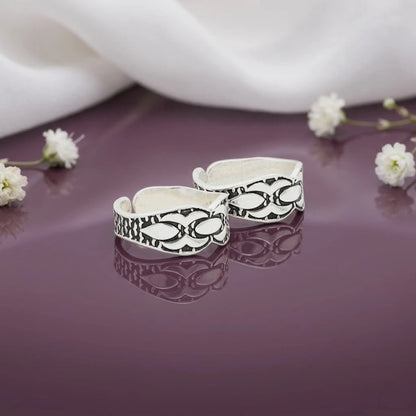Silver Elevate Style Toe Rings