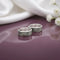 Silver Engraved Flower Toe Rings
