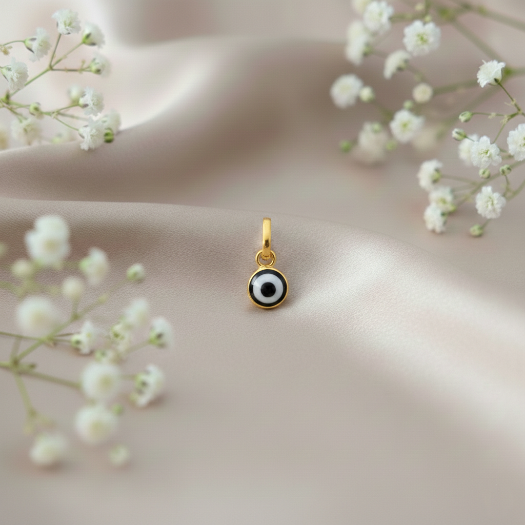 Silver Evil Eye Different Colors Pendant Necklace for Protection