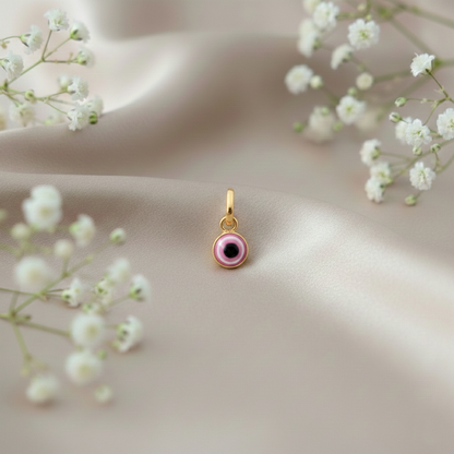 Silver Evil Eye Different Colors Pendant Necklace for Protection