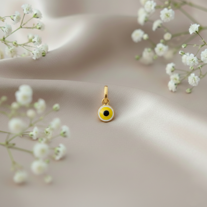 Silver Evil Eye Different Colors Pendant Necklace for Protection