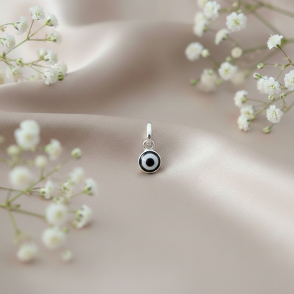 Silver Evil Eye Different Colors Pendant Necklace for Protection