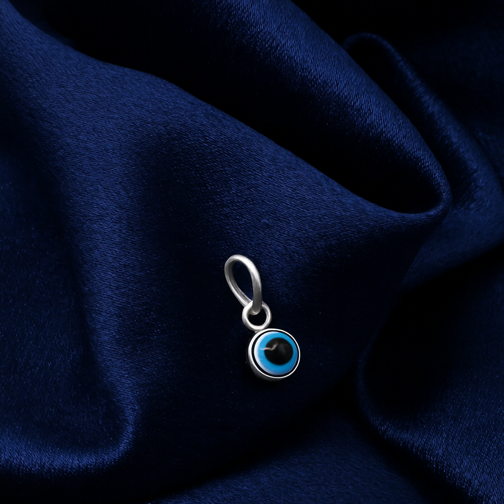 Silver Evil Eye Different Colors Pendant Necklace for Protection