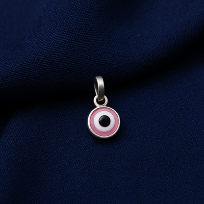 Silver Evil Eye Different Colors Pendant Necklace for Protection