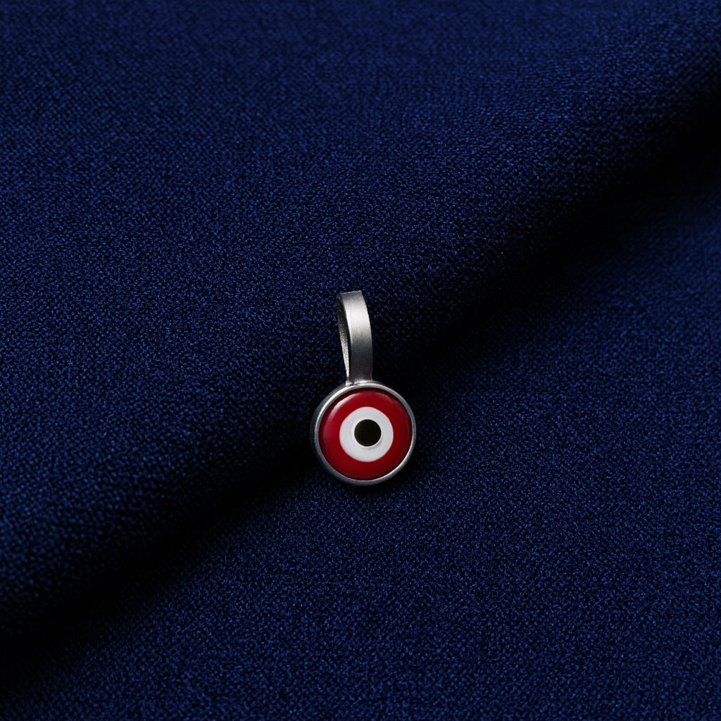 Silver Evil Eye Different Colors Pendant Necklace for Protection