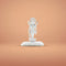 Silver Handcrafted Universal God Vishnu Idol