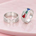 Silver Heart Shape Flower Design Bichhiya for Girls