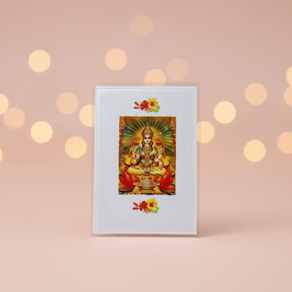 Silver Kanakdhara Yantra for Attract Wealth, Prosperity & Abundance