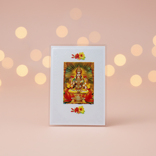 Silver Kanakdhara Yantra for Attract Wealth, Prosperity & Abundance