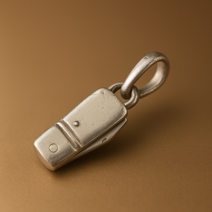 Silver Knife(chaku) Design Pendant