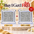 Silver Laxmi Ji Ganesh Ji Frame