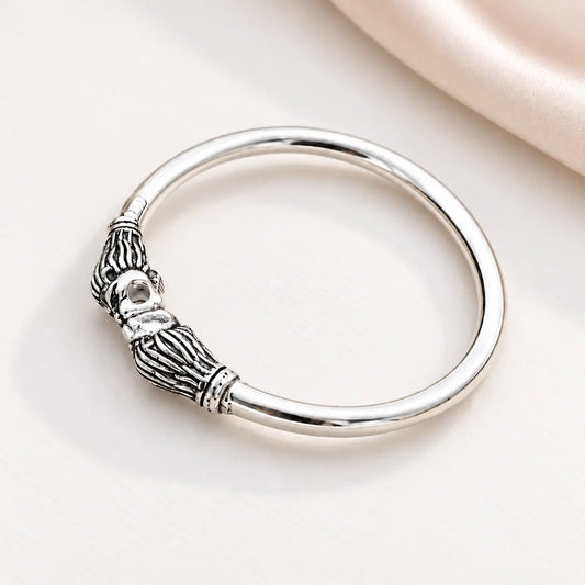Silver Lions Design Boys Kada