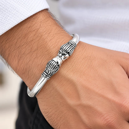 Silver Lions Design Boys Kada