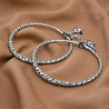 Silver "Looking So Gorgeous" Girls Kada Payal