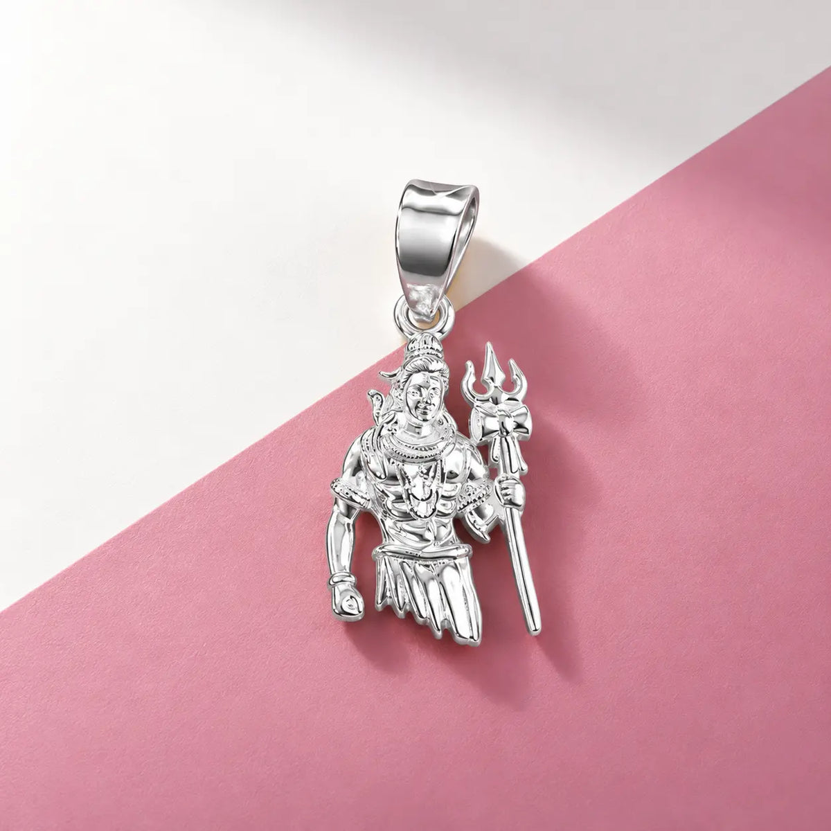Silver Lord Shiva Pendant Collection for Men & Women