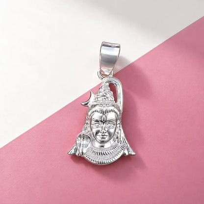 Silver Lord Shiva Pendant Collection for Men & Women