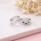 Silver Multi Color Half Flower Bichhiya for Girls
